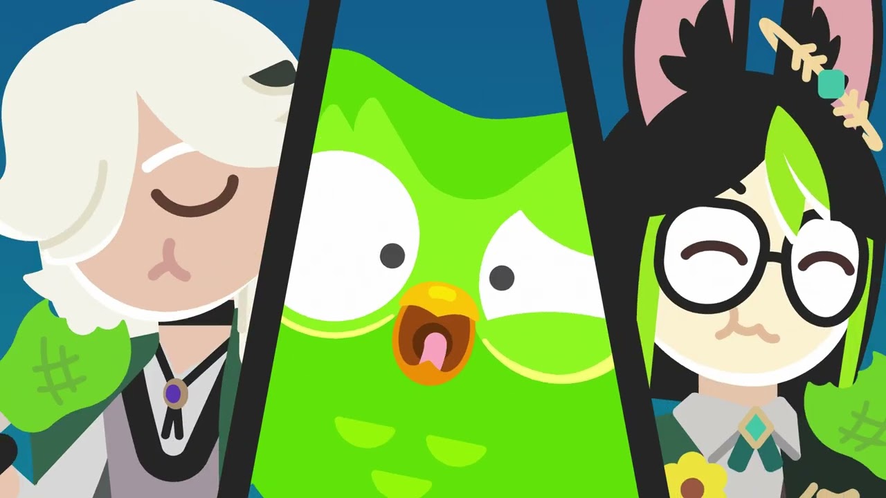 Duo — Genshin Impact: Paimon tries to eat him