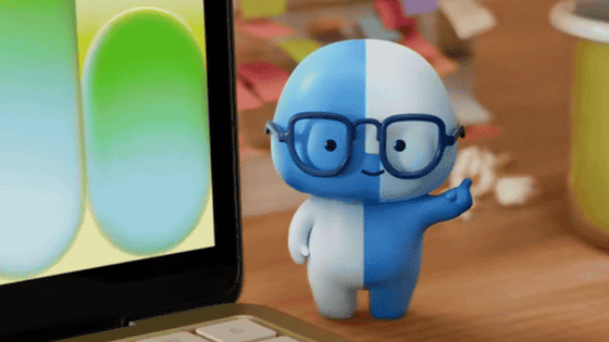 Lil Finder Guy — MacBook Neo promo